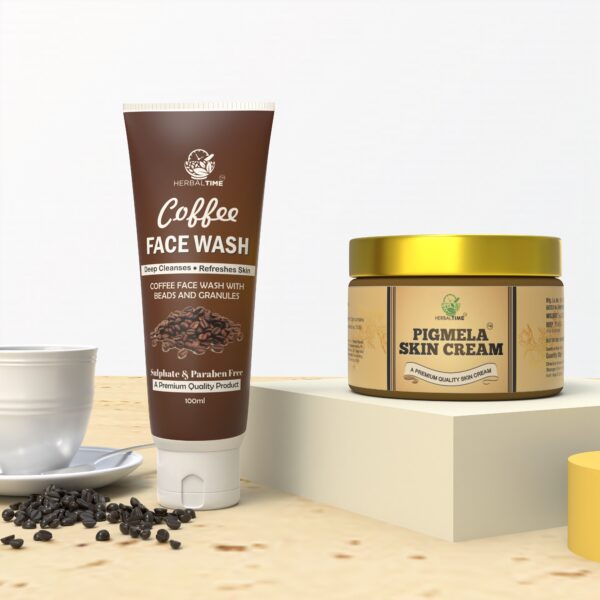 Coffee Facewash & Pigmela Skin Cream