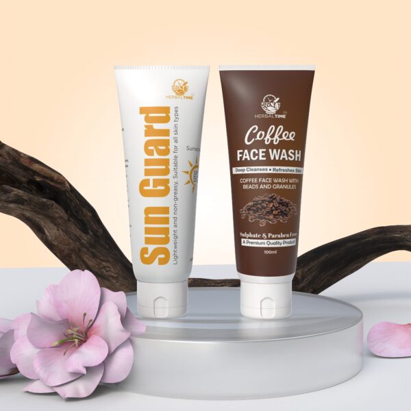 Coffee Facewash & Sunguard Sunscreen