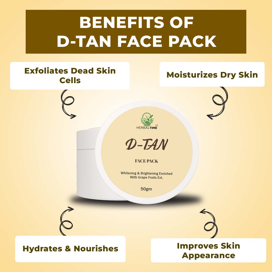 HerbalTime D-Tan Face Pack - Image 3