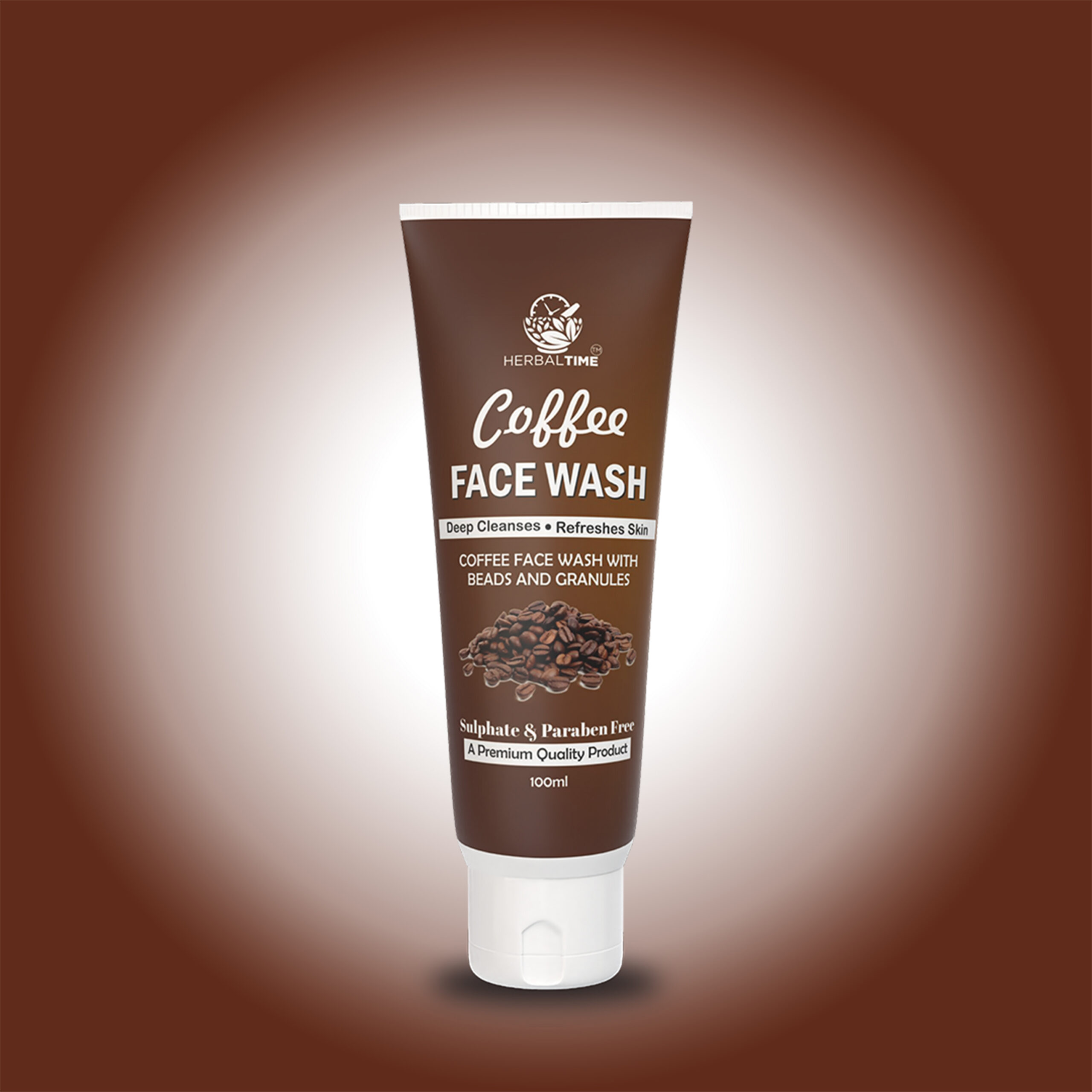Herbal Time Coffee Face Wash - Image 2