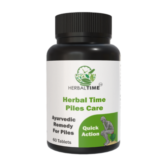 HerbalTime Piles Care Tablet – Ayurvedic Support for Hemorrhoid Care